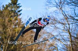 20.03.2022, Oberstdorf, Germany (GER): Antti Aalto (FIN) - FIS world cup ski flying men, individual HS235, Oberstdorf (GER). www.nordicfocus.com. © Reichert/NordicFocus. Every downloaded picture is fee-liable