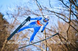 20.03.2022, Oberstdorf, Germany (GER): Mackenzie Boyd-Clowes (CAN) - FIS world cup ski flying men, individual HS235, Oberstdorf (GER). www.nordicfocus.com. © Reichert/NordicFocus. Every downloaded picture is fee-liable