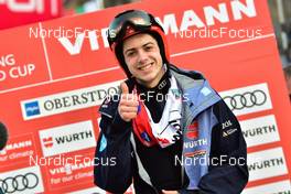 20.03.2022, Oberstdorf, Germany (GER): Constantin Schmid (GER) - FIS world cup ski flying men, individual HS235, Oberstdorf (GER). www.nordicfocus.com. © Reichert/NordicFocus. Every downloaded picture is fee-liable