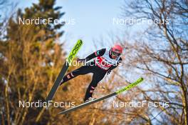 20.03.2022, Oberstdorf, Germany (GER): Daniel Huber (AUT) - FIS world cup ski flying men, individual HS235, Oberstdorf (GER). www.nordicfocus.com. © Reichert/NordicFocus. Every downloaded picture is fee-liable