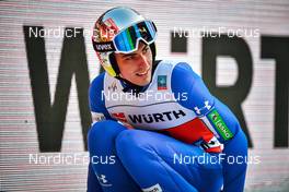 20.03.2022, Oberstdorf, Germany (GER): Timi Zajc (SLO) - FIS world cup ski flying men, individual HS235, Oberstdorf (GER). www.nordicfocus.com. © Reichert/NordicFocus. Every downloaded picture is fee-liable