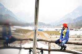 18.03.2022, Oberstdorf, Germany (GER): Markus Eisenbichler (GER) - FIS world cup ski flying men, training, Oberstdorf (GER). www.nordicfocus.com. © Reichert/NordicFocus. Every downloaded picture is fee-liable