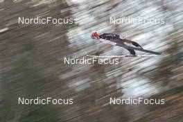 18.03.2022, Oberstdorf, Germany (GER): Stephan Leyhe (GER) - FIS world cup ski flying men, training, Oberstdorf (GER). www.nordicfocus.com. © Reichert/NordicFocus. Every downloaded picture is fee-liable