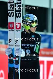 18.03.2022, Oberstdorf, Germany (GER): Cene Prevc (SLO) - FIS world cup ski flying men, training, Oberstdorf (GER). www.nordicfocus.com. © Reichert/NordicFocus. Every downloaded picture is fee-liable