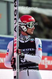 18.03.2022, Oberstdorf, Germany (GER): Manuel Fettner (AUT) - FIS world cup ski flying men, training, Oberstdorf (GER). www.nordicfocus.com. © Reichert/NordicFocus. Every downloaded picture is fee-liable