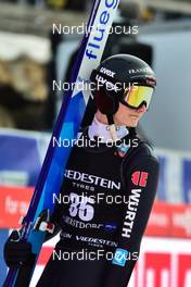 18.03.2022, Oberstdorf, Germany (GER): Justin Lisso (GER) - FIS world cup ski flying men, training, Oberstdorf (GER). www.nordicfocus.com. © Reichert/NordicFocus. Every downloaded picture is fee-liable