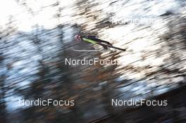 18.03.2022, Oberstdorf, Germany (GER): Daniel Huber (AUT) - FIS world cup ski flying men, training, Oberstdorf (GER). www.nordicfocus.com. © Reichert/NordicFocus. Every downloaded picture is fee-liable