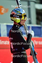 18.03.2022, Oberstdorf, Germany (GER): Anze Lanisek (SLO) - FIS world cup ski flying men, training, Oberstdorf (GER). www.nordicfocus.com. © Reichert/NordicFocus. Every downloaded picture is fee-liable