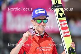 27.03.2022, Planica, Slovenia (SLO): Stefan Kraft (AUT) - FIS world cup ski jumping men, cups, Planica (SLO). www.nordicfocus.com. © Reichert/NordicFocus. Every downloaded picture is fee-liable.