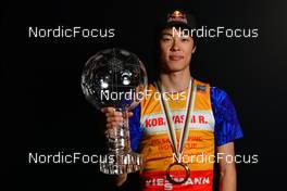 27.03.2022, Planica, Slovenia (SLO): Ryoyu Kobayashi (JPN) - FIS world cup ski jumping men, cups, Planica (SLO). www.nordicfocus.com. © Reichert/NordicFocus. Every downloaded picture is fee-liable.