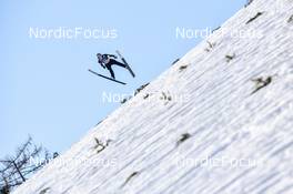 25.03.2022, Planica, Slovenia (SLO): Marius Lindvik (NOR) - FIS world cup ski jumping men, individual HS240, Planica (SLO). www.nordicfocus.com. © Reichert/NordicFocus. Every downloaded picture is fee-liable.