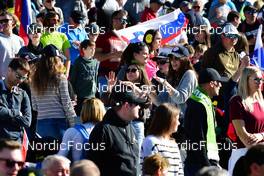 25.03.2022, Planica, Slovenia (SLO): feature: fans dancing  - FIS world cup ski jumping men, individual HS240, Planica (SLO). www.nordicfocus.com. © Reichert/NordicFocus. Every downloaded picture is fee-liable.
