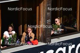 25.03.2022, Planica, Slovenia (SLO): feature: VIPs at the jury tower cafe - FIS world cup ski jumping men, individual HS240, Planica (SLO). www.nordicfocus.com. © Reichert/NordicFocus. Every downloaded picture is fee-liable.