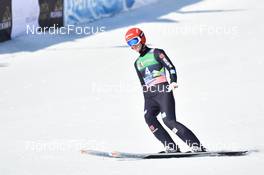 27.03.2022, Planica, Slovenia (SLO): Stephan Leyhe (GER) - FIS world cup ski jumping men, individual HS240, Planica (SLO). www.nordicfocus.com. © Reichert/NordicFocus. Every downloaded picture is fee-liable.