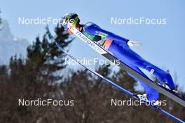 27.03.2022, Planica, Slovenia (SLO): Timi Zajc (SLO) - FIS world cup ski jumping men, individual HS240, Planica (SLO). www.nordicfocus.com. © Reichert/NordicFocus. Every downloaded picture is fee-liable.