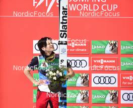 27.03.2022, Planica, Slovenia (SLO): Yukiya Sato (JPN) - FIS world cup ski jumping men, individual HS240, Planica (SLO). www.nordicfocus.com. © Reichert/NordicFocus. Every downloaded picture is fee-liable.