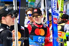 26.03.2022, Planica, Slovenia (SLO): Halvor Egner Granerud (NOR), Johann Andre Forfang (NOR), (l-r) - FIS world cup ski jumping men, team HS240, Planica (SLO). www.nordicfocus.com. © Reichert/NordicFocus. Every downloaded picture is fee-liable.
