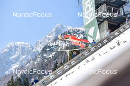 26.03.2022, Planica, Slovenia (SLO): Kilian Peier (SUI) - FIS world cup ski jumping men, team HS240, Planica (SLO). www.nordicfocus.com. © Reichert/NordicFocus. Every downloaded picture is fee-liable.