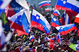 26.03.2022, Planica, Slovenia (SLO): feature: fans - FIS world cup ski jumping men, team HS240, Planica (SLO). www.nordicfocus.com. © Reichert/NordicFocus. Every downloaded picture is fee-liable.
