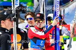 26.03.2022, Planica, Slovenia (SLO): Halvor Egner Granerud (NOR), Johann Andre Forfang (NOR), (l-r) - FIS world cup ski jumping men, team HS240, Planica (SLO). www.nordicfocus.com. © Reichert/NordicFocus. Every downloaded picture is fee-liable.