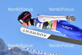 24.03.2022, Planica, Slovenia (SLO): Casey Larson (USA) - FIS world cup ski jumping men, training, Planica (SLO). www.nordicfocus.com. © Reichert/NordicFocus. Every downloaded picture is fee-liable.