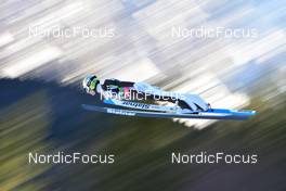 24.03.2022, Planica, Slovenia (SLO): Lovro Kos (SLO) - FIS world cup ski jumping men, training, Planica (SLO). www.nordicfocus.com. © Reichert/NordicFocus. Every downloaded picture is fee-liable.