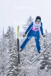 02.04.2022, Premanon, France (FRA): Louis Learoyd (FRA) - French Championships ski jumping, individual HS, Premanon (FRA). www.nordicfocus.com. © Leo Authamayou/NordicFocus. Every downloaded picture is fee-liable.