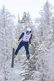 02.04.2022, Premanon, France (FRA): Paul Guyot (FRA) - French Championships ski jumping, individual HS, Premanon (FRA). www.nordicfocus.com. © Leo Authamayou/NordicFocus. Every downloaded picture is fee-liable.
