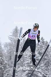 02.04.2022, Premanon, France (FRA): Edgar Vallet (FRA) - French Championships ski jumping, individual HS, Premanon (FRA). www.nordicfocus.com. © Leo Authamayou/NordicFocus. Every downloaded picture is fee-liable.
