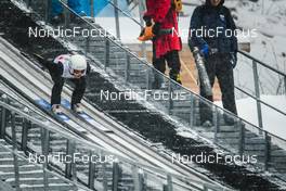 01.04.2022, Premanon, France (FRA): Romane Baud (FRA) - French Championships ski jumping, team, Premanon (FRA). www.nordicfocus.com. © Augustin Authamayou/NordicFocus. Every downloaded picture is fee-liable.