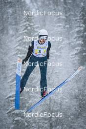 01.04.2022, Premanon, France (FRA): Lubin Martin (FRA) - French Championships ski jumping, team, Premanon (FRA). www.nordicfocus.com. © Leo Authamayou/NordicFocus. Every downloaded picture is fee-liable.