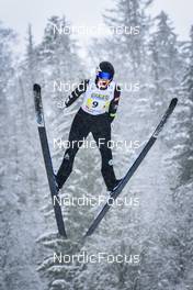 01.04.2022, Premanon, France (FRA): Mael Begrand (FRA) - French Championships ski jumping, team, Premanon (FRA). www.nordicfocus.com. © Leo Authamayou/NordicFocus. Every downloaded picture is fee-liable.