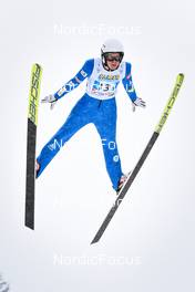 01.04.2022, Premanon, France (FRA): Enzo Milesi (FRA) - French Championships ski jumping, team, Premanon (FRA). www.nordicfocus.com. © Leo Authamayou/NordicFocus. Every downloaded picture is fee-liable.