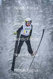 01.04.2022, Premanon, France (FRA): Maxence Begrand (FRA) - French Championships ski jumping, team, Premanon (FRA). www.nordicfocus.com. © Leo Authamayou/NordicFocus. Every downloaded picture is fee-liable.