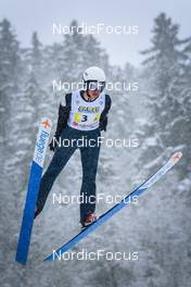 01.04.2022, Premanon, France (FRA): Lubin Martin (FRA) - French Championships ski jumping, team, Premanon (FRA). www.nordicfocus.com. © Leo Authamayou/NordicFocus. Every downloaded picture is fee-liable.