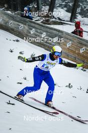 01.04.2022, Premanon, France (FRA): Yoann Morel (FRA) - French Championships ski jumping, team, Premanon (FRA). www.nordicfocus.com. © Augustin Authamayou/NordicFocus. Every downloaded picture is fee-liable.
