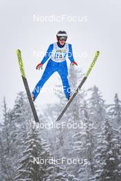 01.04.2022, Premanon, France (FRA): Faustin Moureaux (FRA) - French Championships ski jumping, team, Premanon (FRA). www.nordicfocus.com. © Leo Authamayou/NordicFocus. Every downloaded picture is fee-liable.