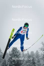 01.04.2022, Premanon, France (FRA): Louis Learoyd (FRA) - French Championships ski jumping, team, Premanon (FRA). www.nordicfocus.com. © Augustin Authamayou/NordicFocus. Every downloaded picture is fee-liable.