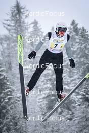 01.04.2022, Premanon, France (FRA): Celestin Meline (FRA) - French Championships ski jumping, team, Premanon (FRA). www.nordicfocus.com. © Leo Authamayou/NordicFocus. Every downloaded picture is fee-liable.