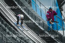01.04.2022, Premanon, France (FRA): Romane Baud (FRA) - French Championships ski jumping, team, Premanon (FRA). www.nordicfocus.com. © Augustin Authamayou/NordicFocus. Every downloaded picture is fee-liable.