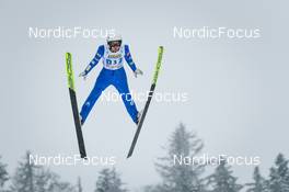 01.04.2022, Premanon, France (FRA): Enzo Milesi (FRA) - French Championships ski jumping, team, Premanon (FRA). www.nordicfocus.com. © Augustin Authamayou/NordicFocus. Every downloaded picture is fee-liable.