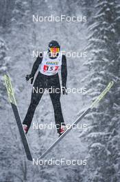 01.04.2022, Premanon, France (FRA): Jonathan Learoyd (FRA) - French Championships ski jumping, team, Premanon (FRA). www.nordicfocus.com. © Leo Authamayou/NordicFocus. Every downloaded picture is fee-liable.