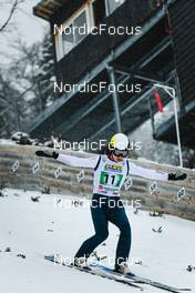 01.04.2022, Premanon, France (FRA): Leo Lamarca (FRA) - French Championships ski jumping, team, Premanon (FRA). www.nordicfocus.com. © Augustin Authamayou/NordicFocus. Every downloaded picture is fee-liable.