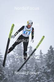 01.04.2022, Premanon, France (FRA): Lilian Treand (FRA) - French Championships ski jumping, team, Premanon (FRA). www.nordicfocus.com. © Leo Authamayou/NordicFocus. Every downloaded picture is fee-liable.