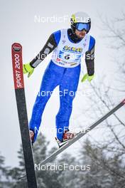 01.04.2022, Premanon, France (FRA): Yoann Morel (FRA) - French Championships ski jumping, team, Premanon (FRA). www.nordicfocus.com. © Leo Authamayou/NordicFocus. Every downloaded picture is fee-liable.