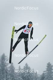 01.04.2022, Premanon, France (FRA): Jonathan Learoyd (FRA) - French Championships ski jumping, team, Premanon (FRA). www.nordicfocus.com. © Augustin Authamayou/NordicFocus. Every downloaded picture is fee-liable.