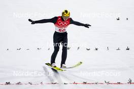 06.02.2022, Beijing, China (CHN): Karl Geiger (GER) - XXIV. Olympic Winter Games Beijing 2022, ski jumping men, individual HS106, Beijing (CHN). www.nordicfocus.com. © Thibaut/NordicFocus. Every downloaded picture is fee-liable.