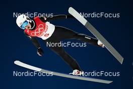 12.02.2022, Beijing, China (CHN): Kevin Maltsev (EST) - XXIV. Olympic Winter Games Beijing 2022, ski jumping men, individual HS140, Beijing (CHN). www.nordicfocus.com. © Thibaut/NordicFocus. Every downloaded picture is fee-liable.