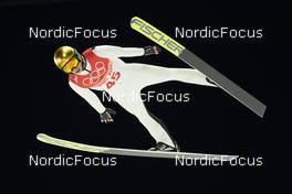 12.02.2022, Beijing, China (CHN): Jan Hoerl (AUT) - XXIV. Olympic Winter Games Beijing 2022, ski jumping men, individual HS140, Beijing (CHN). www.nordicfocus.com. © Thibaut/NordicFocus. Every downloaded picture is fee-liable.