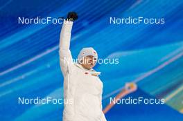 08.02.2022, Beijing, China (CHN): Dawid Kubacki (POL) - XXIV. Olympic Winter Games Beijing 2022, ski jumping men, medals, Beijing (CHN). www.nordicfocus.com. © Thibaut/NordicFocus. Every downloaded picture is fee-liable.